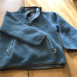 Mini Boden pullover fleece w pockets